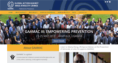 Desktop Screenshot of gaamac.org