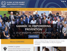 Tablet Screenshot of gaamac.org